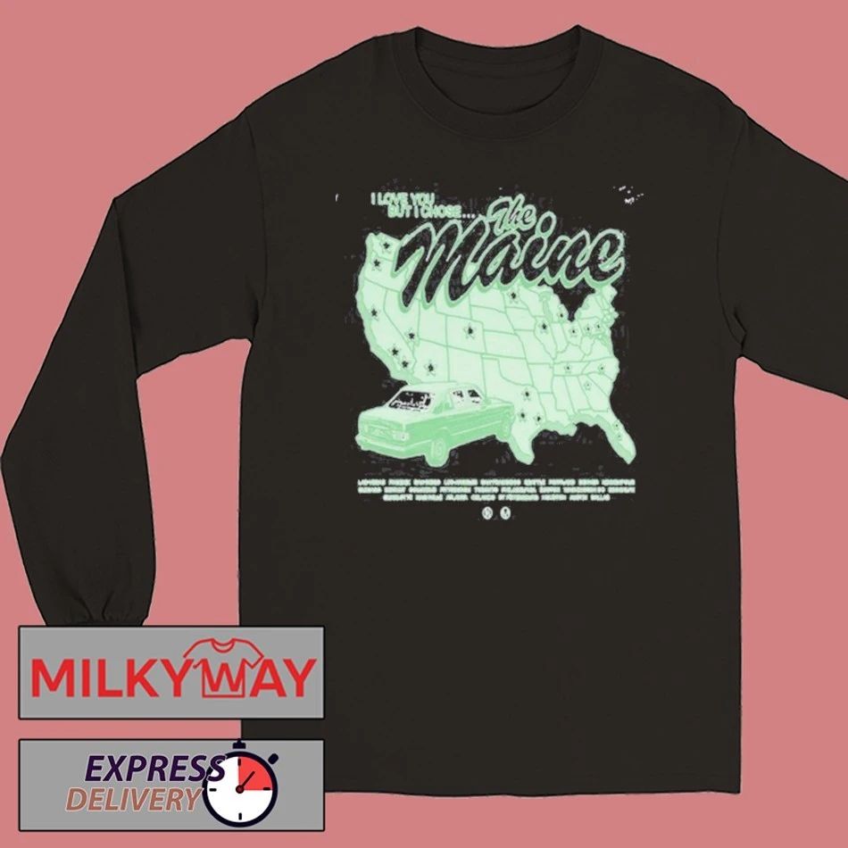 The Maine North America Tour 2026 White shirt