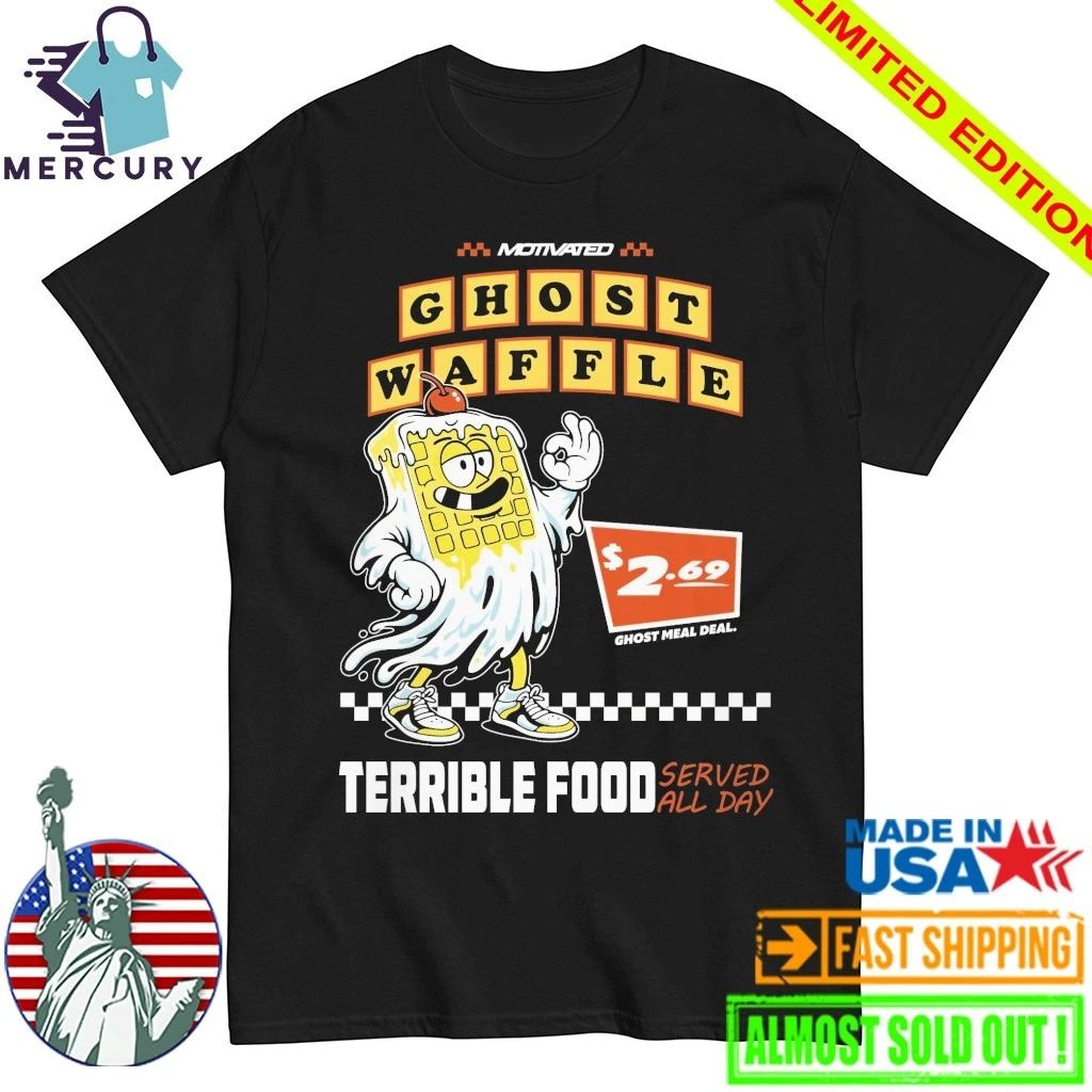 Ghost Waffle Terrible Food Shirt