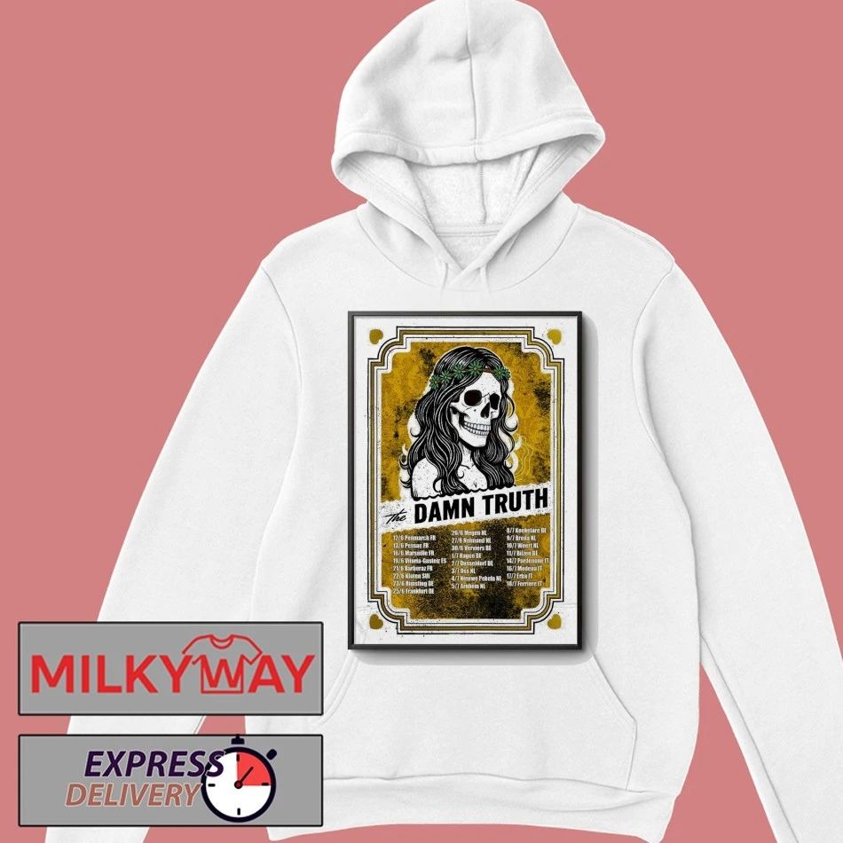 The Damn Truth Europe 2026 Tour Poster shirt