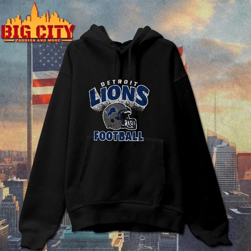 Detroit Lions Black Dunmoure Short Sleeve Fashion Shirt