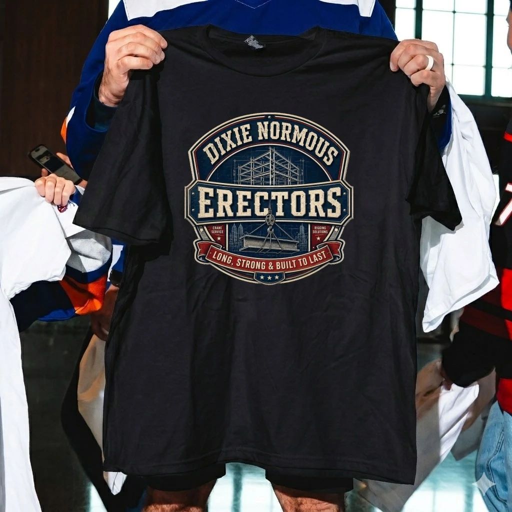Dixie Normous Erectors Long Strong and Built To Last Shirt