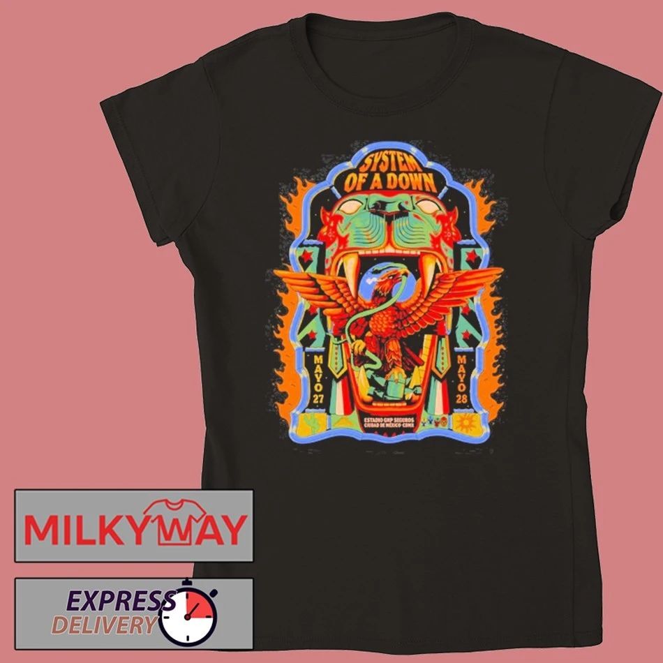 System Of A Down 5 27-5 28 2026 Mexico City shirt