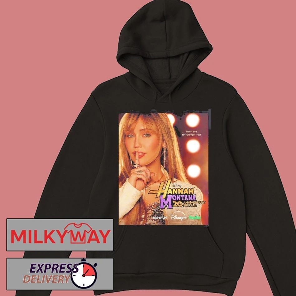 Hannah Montana 20th Anniversary Special Official Poster From Me To Younger You T-Shirt