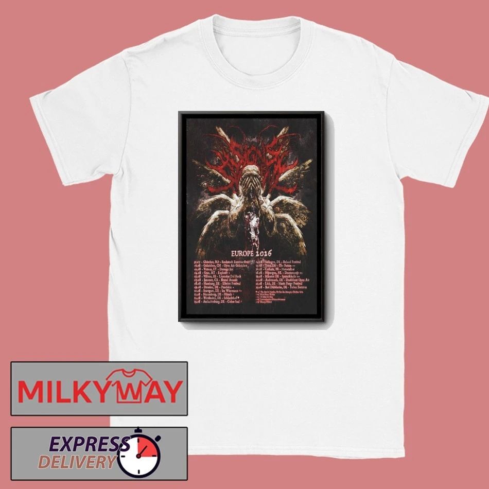 Signs Of The Swarm Europe Tour 26 Poster shirt