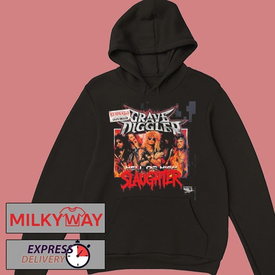 Ice Nine Kills Grave Diggler Hell Or High Slaughter From Ready Or Not 2 Here I Come T-Shirt