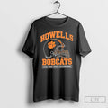 Classic Howells Bobcats Nine Time State Champions Helmet Logo T Shirts