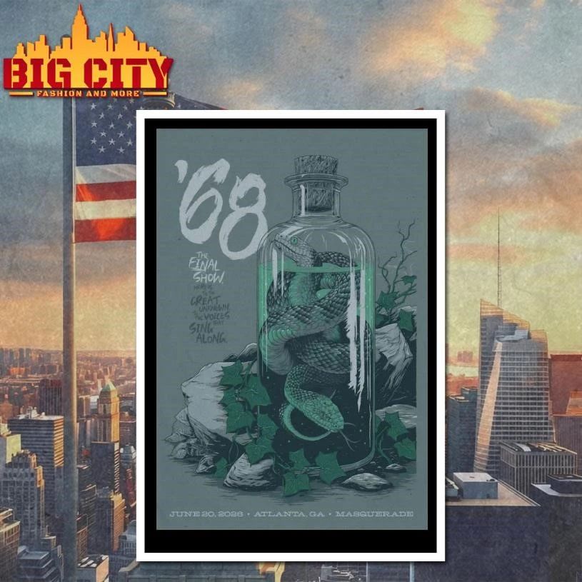 ’68 Atlanta GA 6-20-2026 Poster Shirt