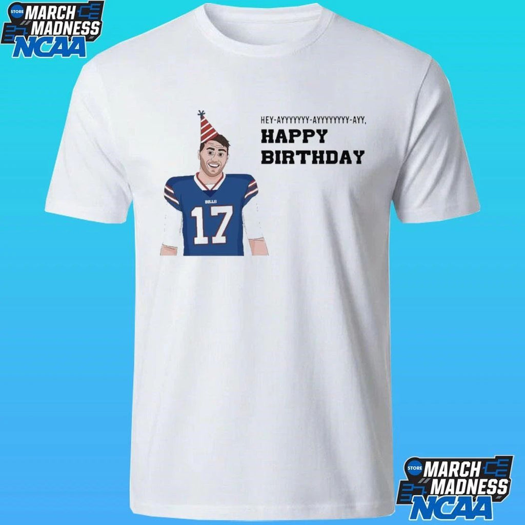 Happy 30th Birthday Josh Allen Shirt
