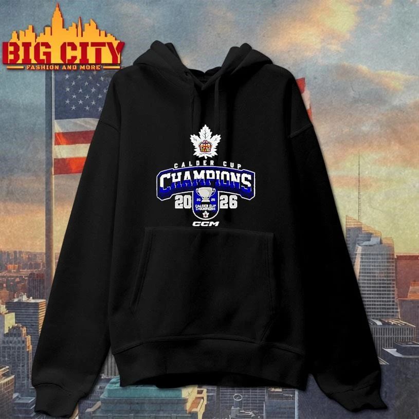 Toronto Marlies Hockey Nhl Calder Cup Champs Locker Room 2026 Shirt