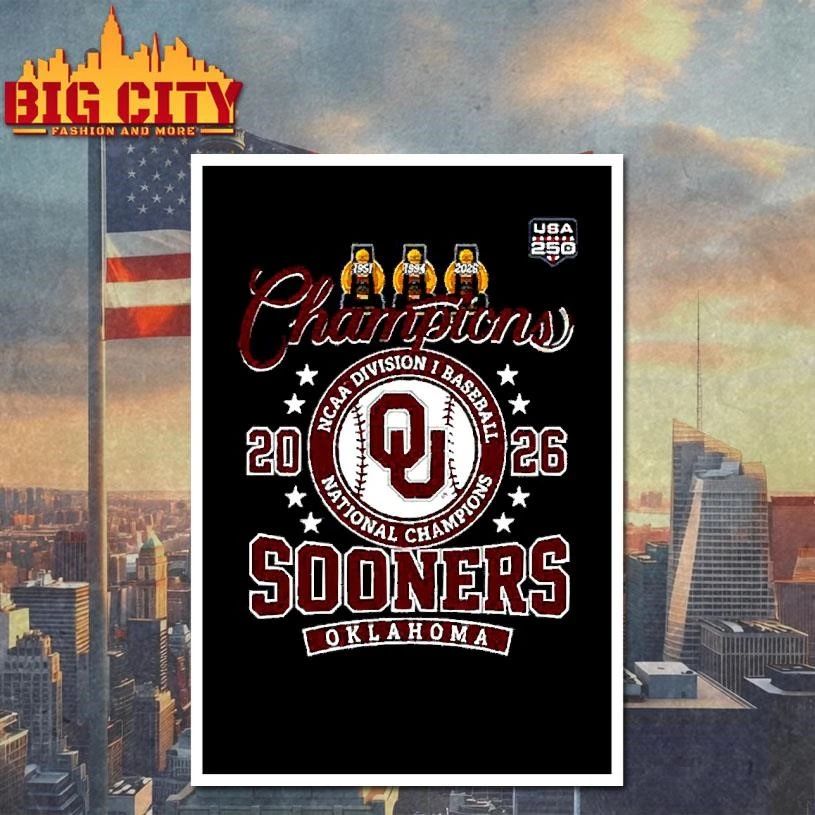 Oklahoma Sooners Baseball 2026 Championship Special Shirt
