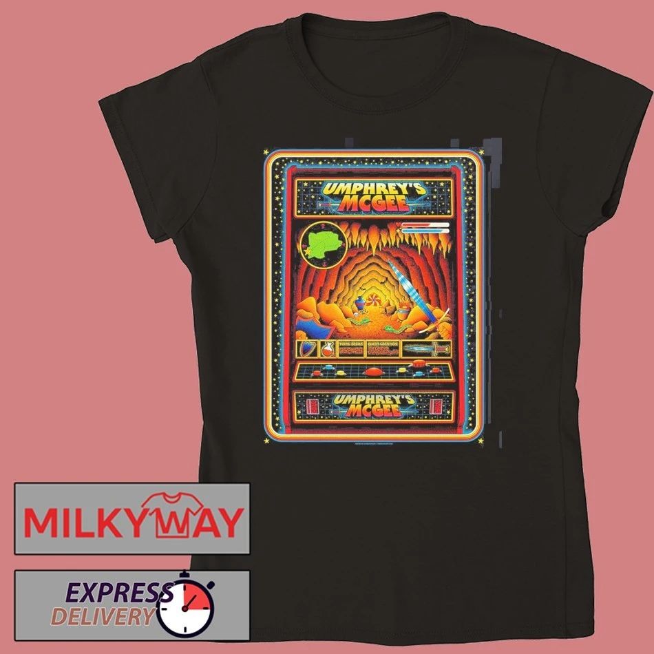 Umphrey’s McGee The Caverns 2026 Event Poster In Grundy County Tennessee On May 24 2026 Arcade Machine Art T-Shirt