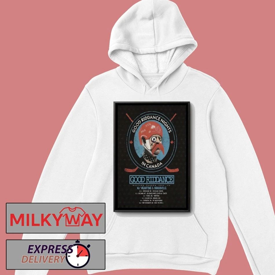 Good Riddance Western Canada 2026 Shows Poster shirt