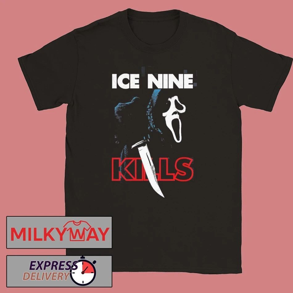 Ice Nine Kills X Ghost Face Stab Scream 7 Hot Topic Exclusive T-Shirt