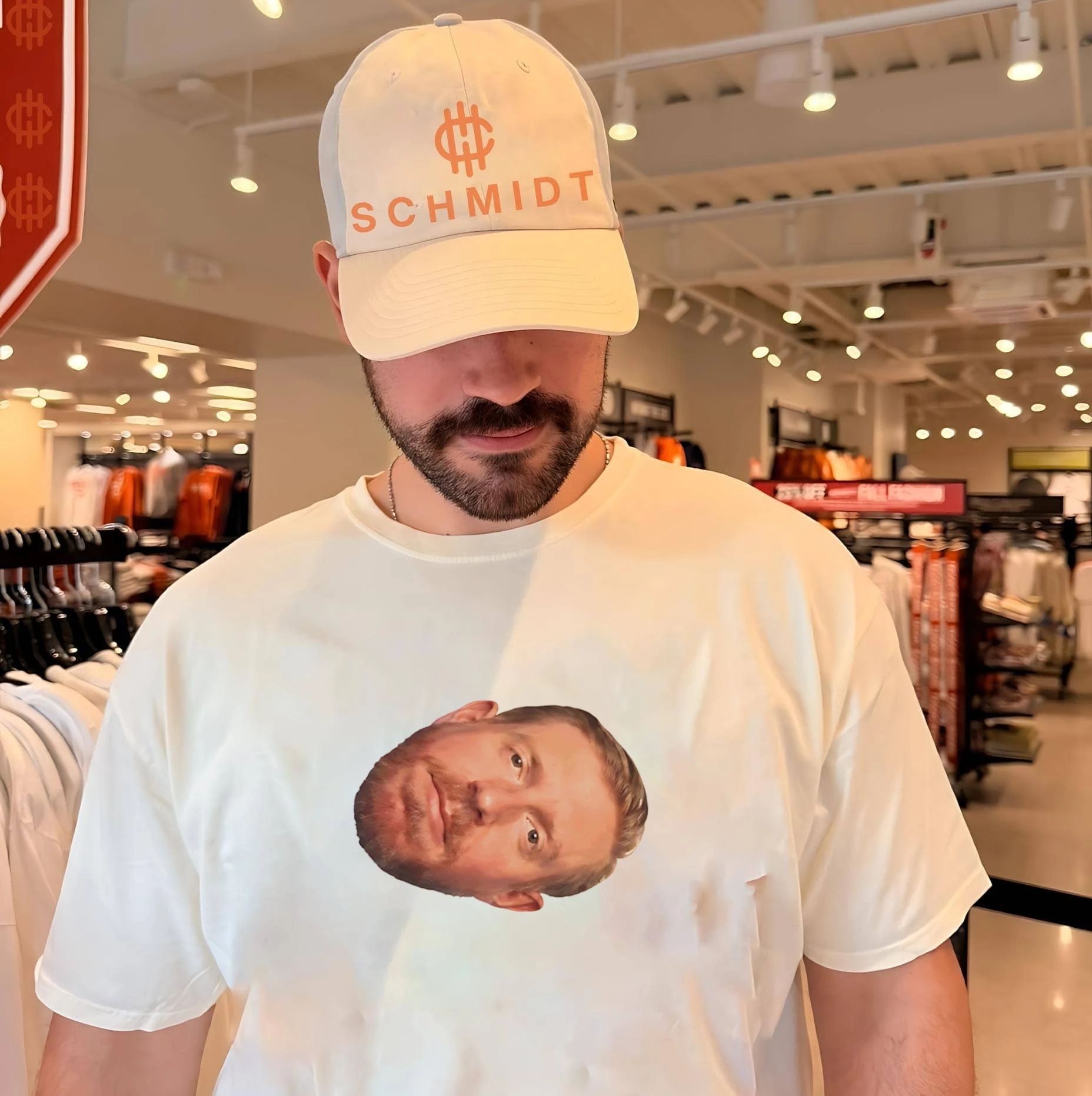 Orange Cassidy big face shirt