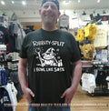 Frog ribbity-split I bowl like shit shirt