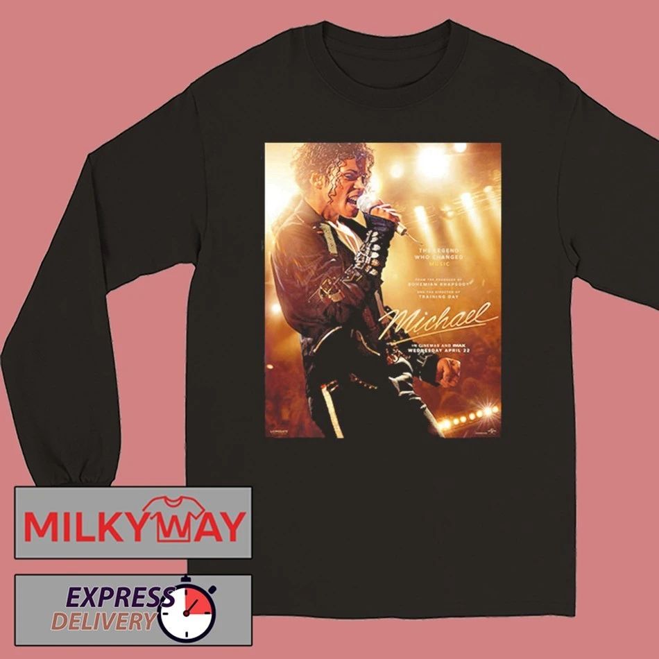 Michael Movie 2026 Michael Jackson The Legend Who Changed Music In Theaters On April 22 2026 shirt