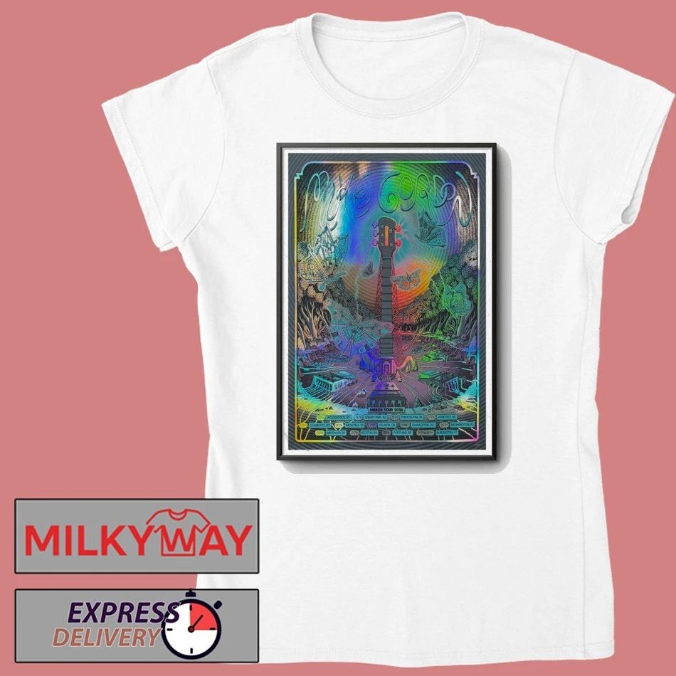 Mike Gordon Mar 17 2026 Poster Ashville NC shirt