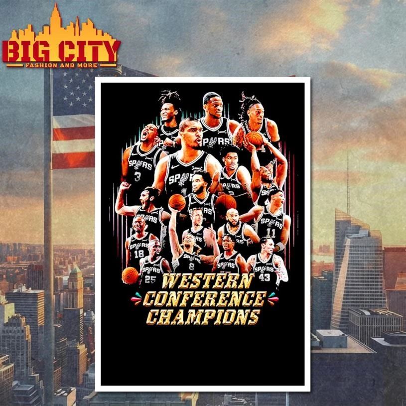 San Antonio Spurs 2026 NBA Final Bound Western Conference Champions Shirt