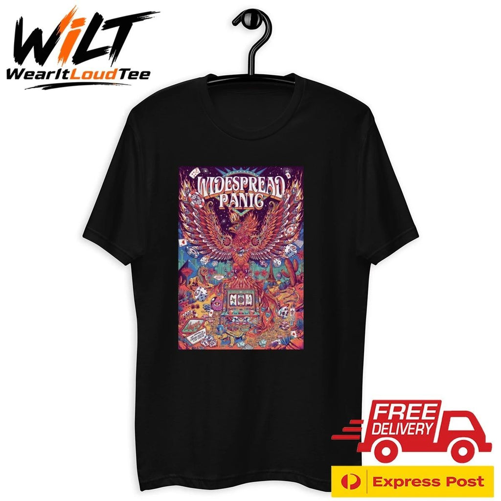 Widespread Panic May 8-10 2026 The Theater At Virgin Hotels Las Vegas NV Poster Shirt