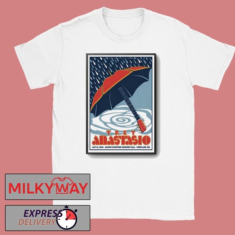 Trey Anastasio Portland OR 5 26 2026 Poster shirt