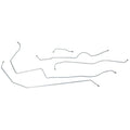 1937 Oldsmobile F-37 Complete Drum Brake Line Kit, 5pc Stainless
