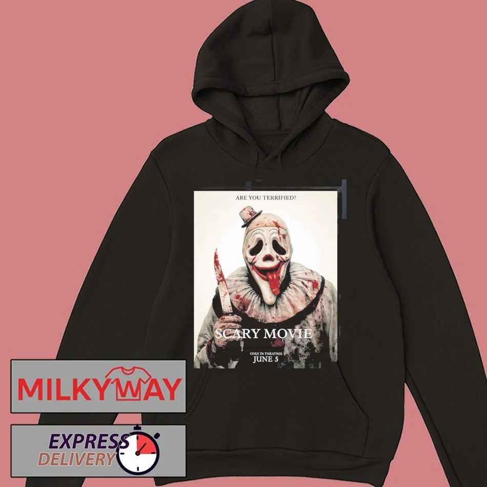 Scary Movie 6 Funny Art the Clown Are You Terrified Variant T-Shirt