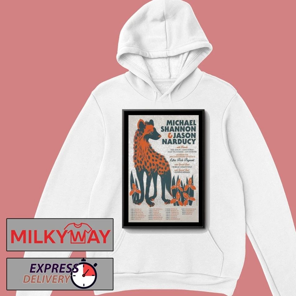 Michael Shannon, Jason Narducy & Friends Lifes Tour 2026 Poster shirt