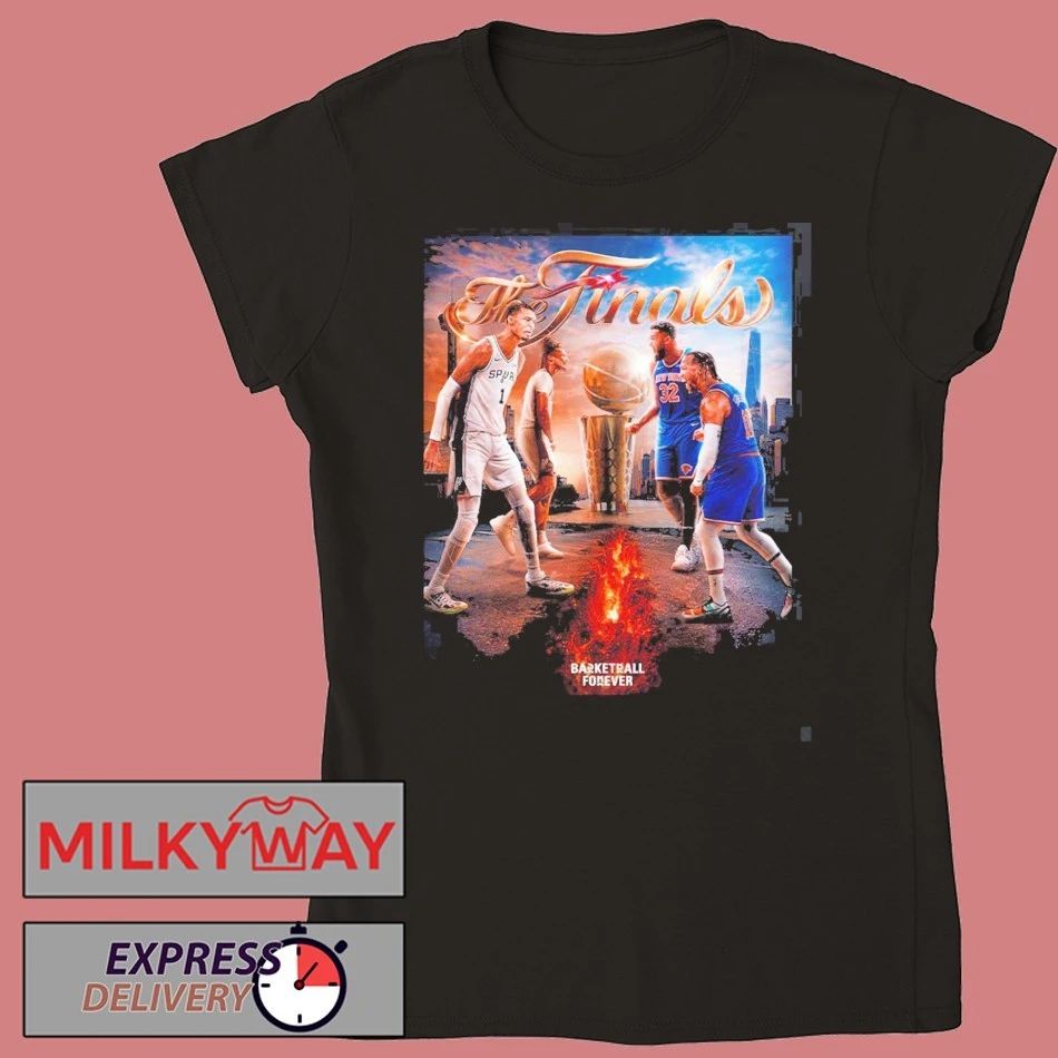 New York Knicks Vs San Antonio Spurs 2026 NBA Finals Matchup T-Shirt