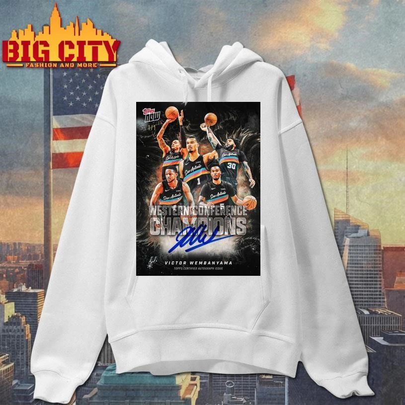 San Antonio Spurs Western Conference Champions Fiesta Signature Shirt