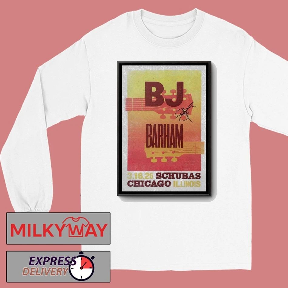 BJ Barham Chicago IL Poster March 16 2026 shirt