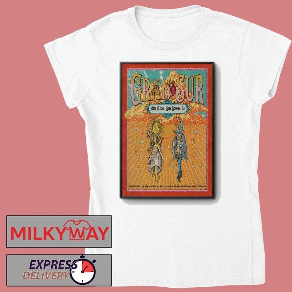 Gran Sur Apr 16 2026 Sala Sonora In Roma Norte Mexico City Poster shirt
