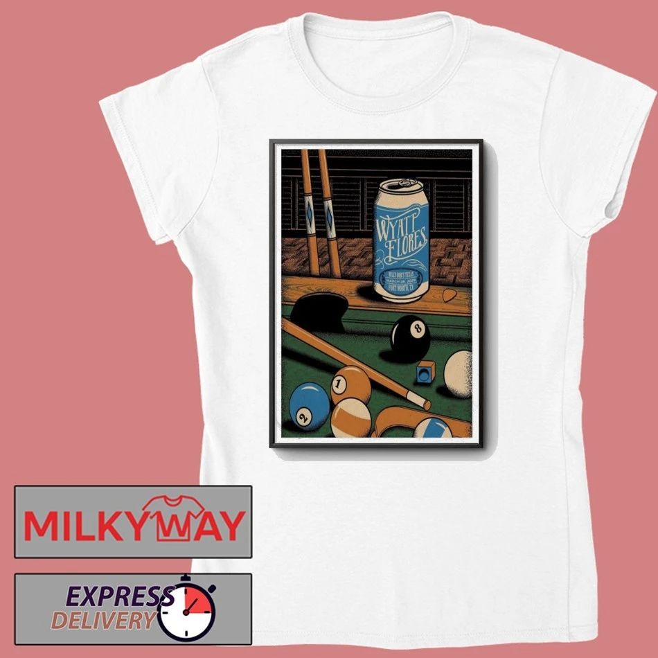 Wyatt Flores Poster Fort Worth Mar 26 2026 shirt