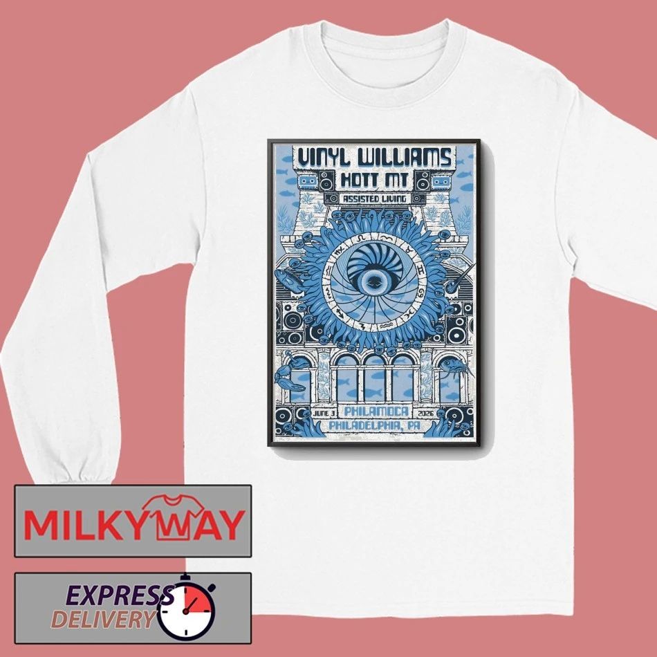 Vinyl Williams Philadelphia Tour On Jun 3 2026 Poster shirt