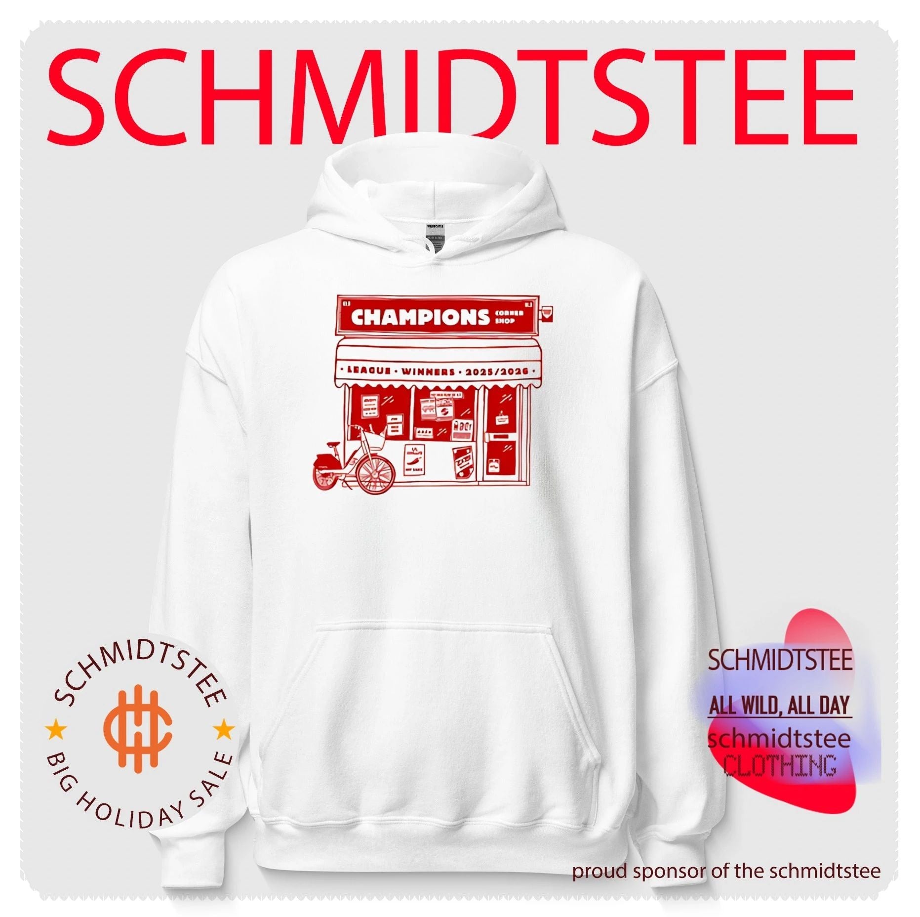 Champions corner shope league winner 2025 2026 illustration shirt