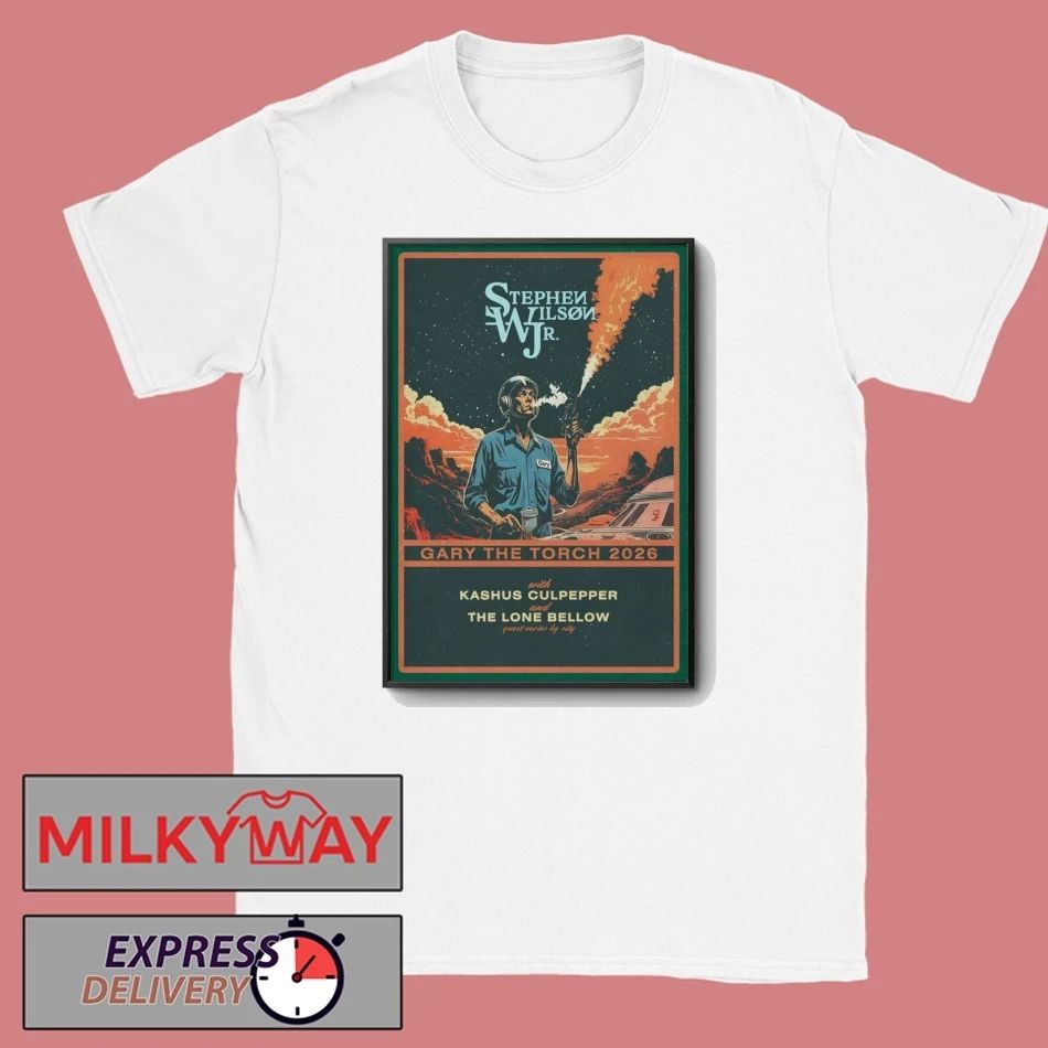 Stephen Wilson JR. Gary The Torch 2026 Shows Poster shirt