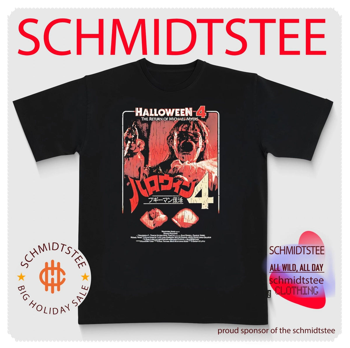 Halloween 4 the return of Michael Myers retro shirt