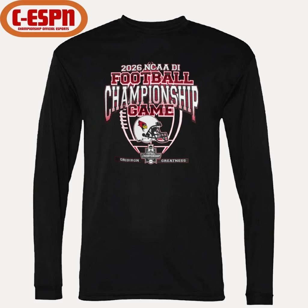 Illinois State Redbirds 2026 FCS Football Championship Game Shirt