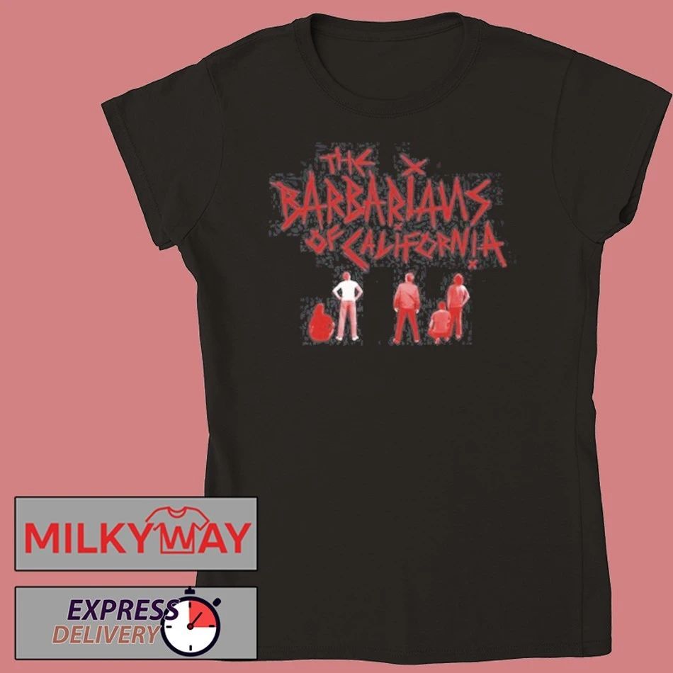 The Barbarians of California x Villains For Good shirt