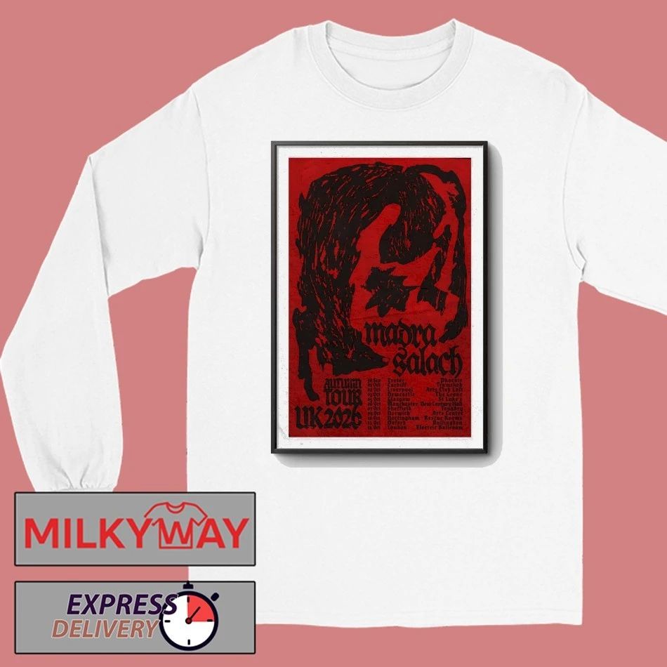 Madra Salach Fall Tour UK 2026 Poster shirt