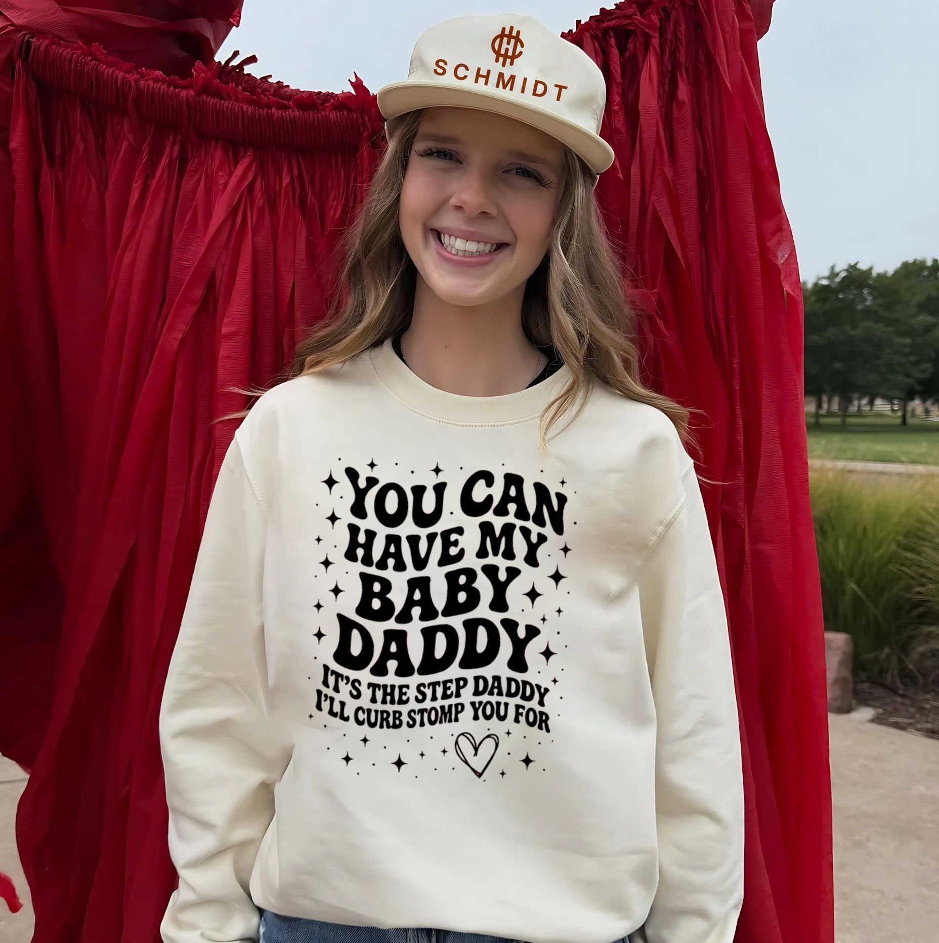You can have my baby daddy it’s the step daddy text shirt