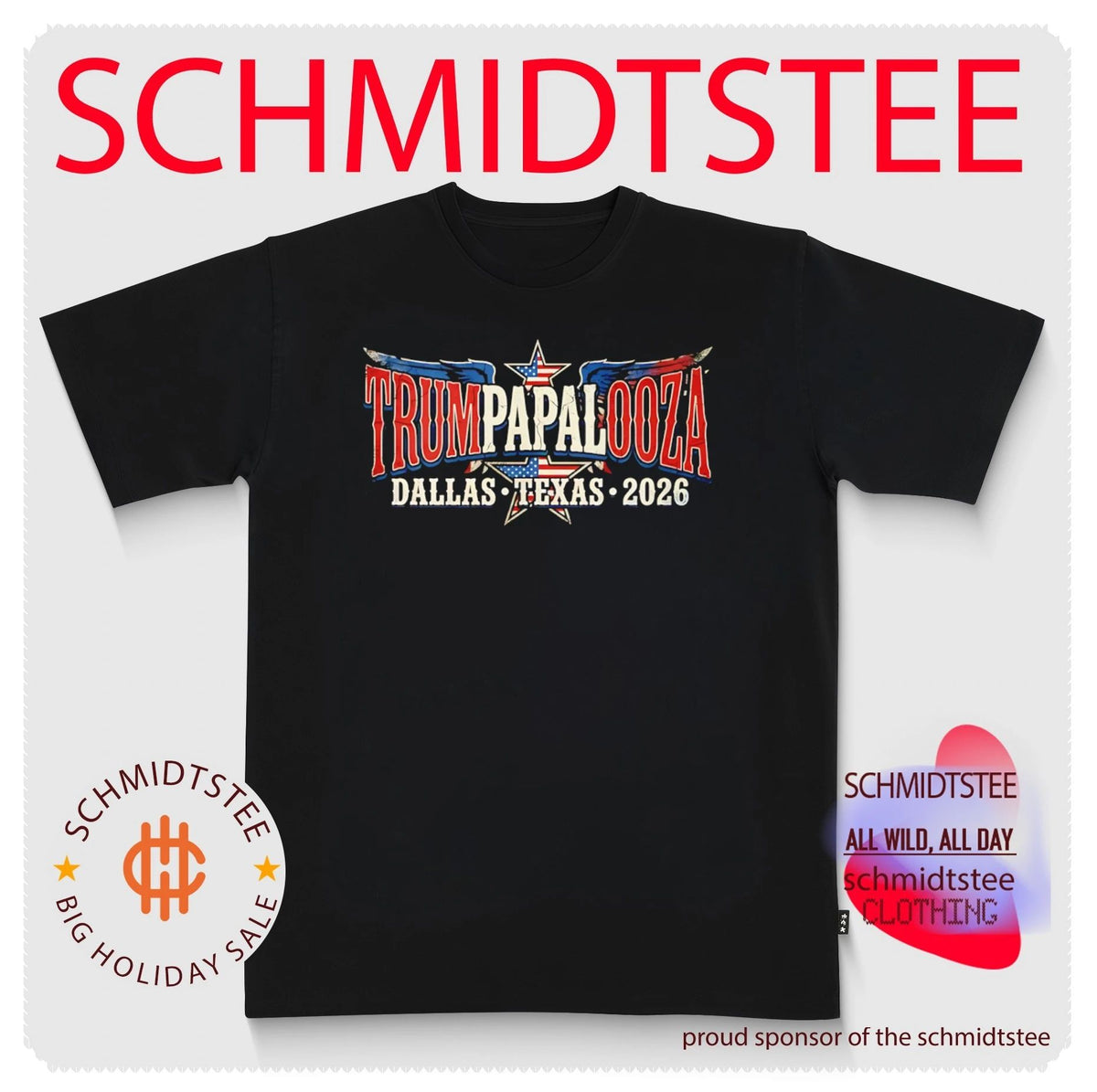 Trumpapalooza Dallas 2026 Republican Midterm Convention shirt