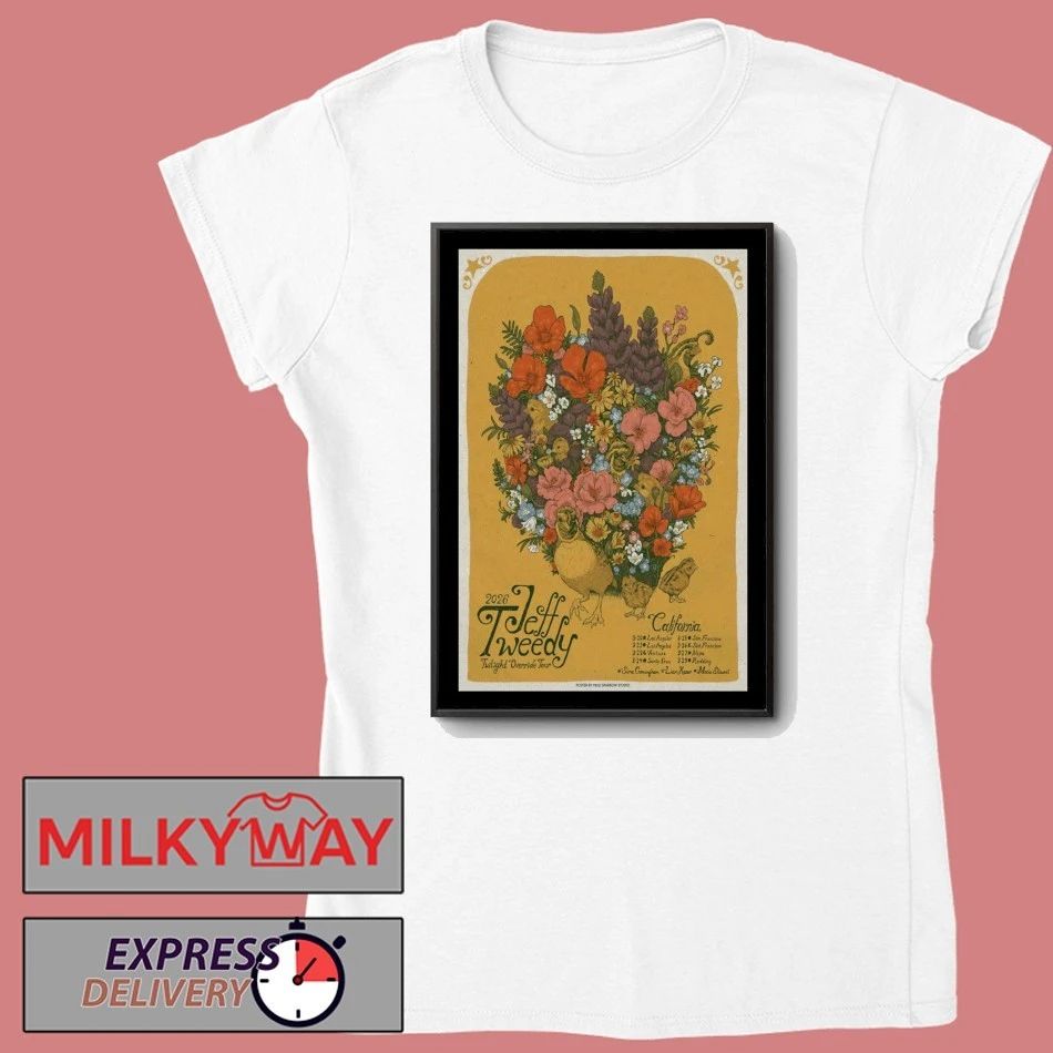 Jeff Tweedy Twilight Override Tour 2026 Poster shirt