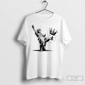 Classic Statue Of Liberty Kicking Crown America No Kings T Shirts
