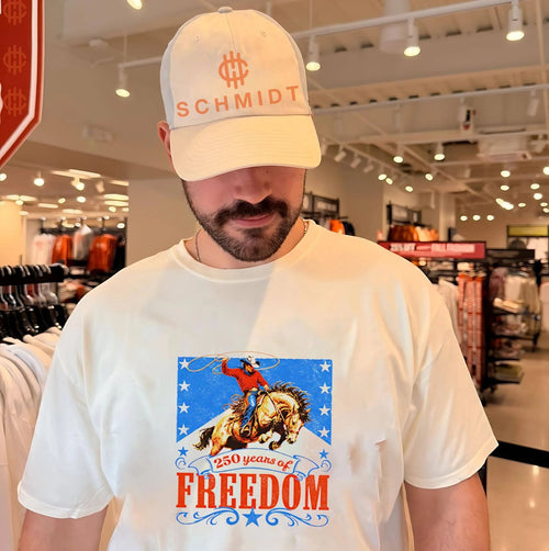 250 years of Freedom 1776 2026 Cowboy shirt