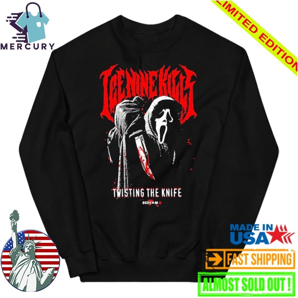 Ice Nine Kills Scream 7 Twisting The Knife Distance Shirt