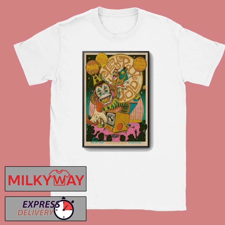 Primus In Redmond WA On May 23 2026 Poster shirt