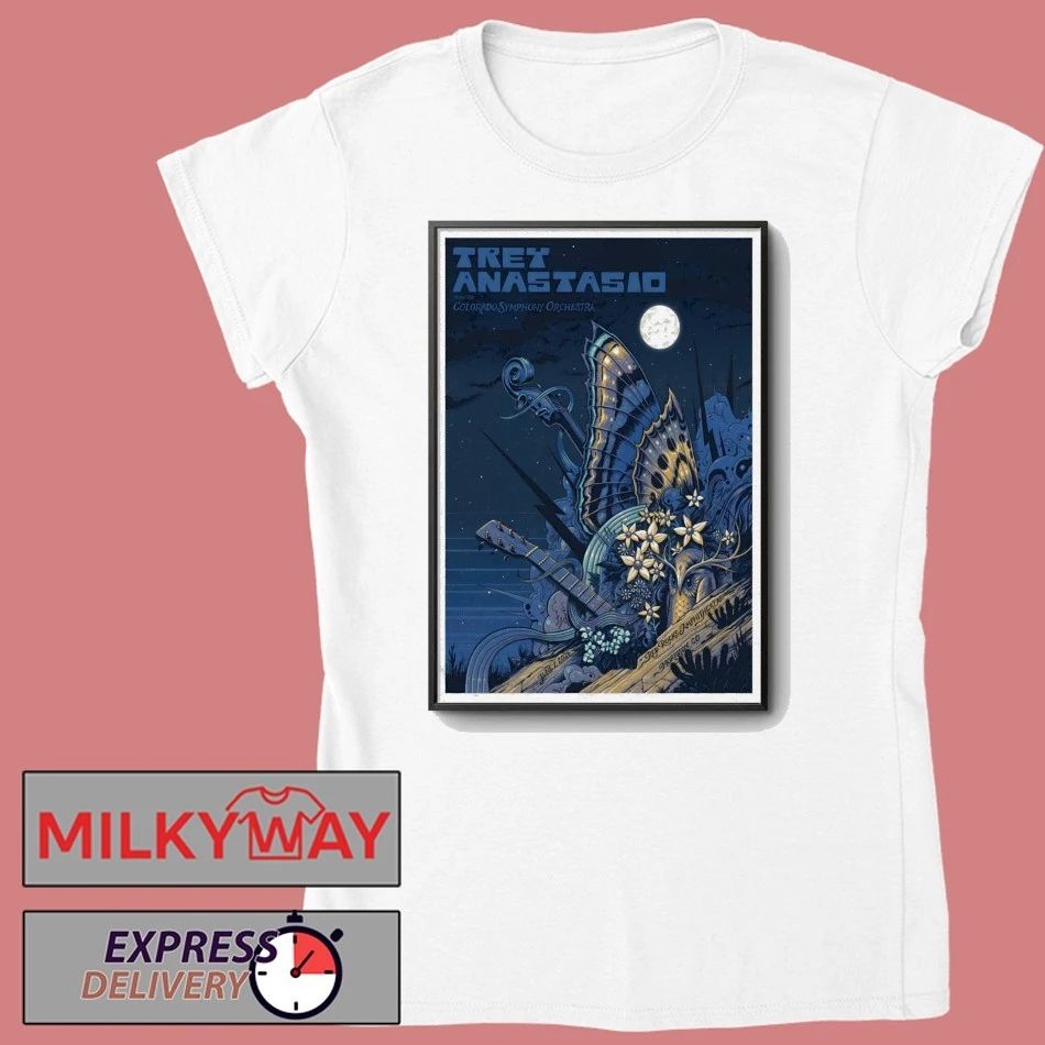 Trey Anastasio Red Rocks Amphitheatre 6 7 2026 Poster shirt