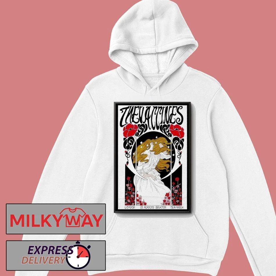 The Vaccines 02 Academy Brixton Mar 13 + 14 2026 Poster shirt