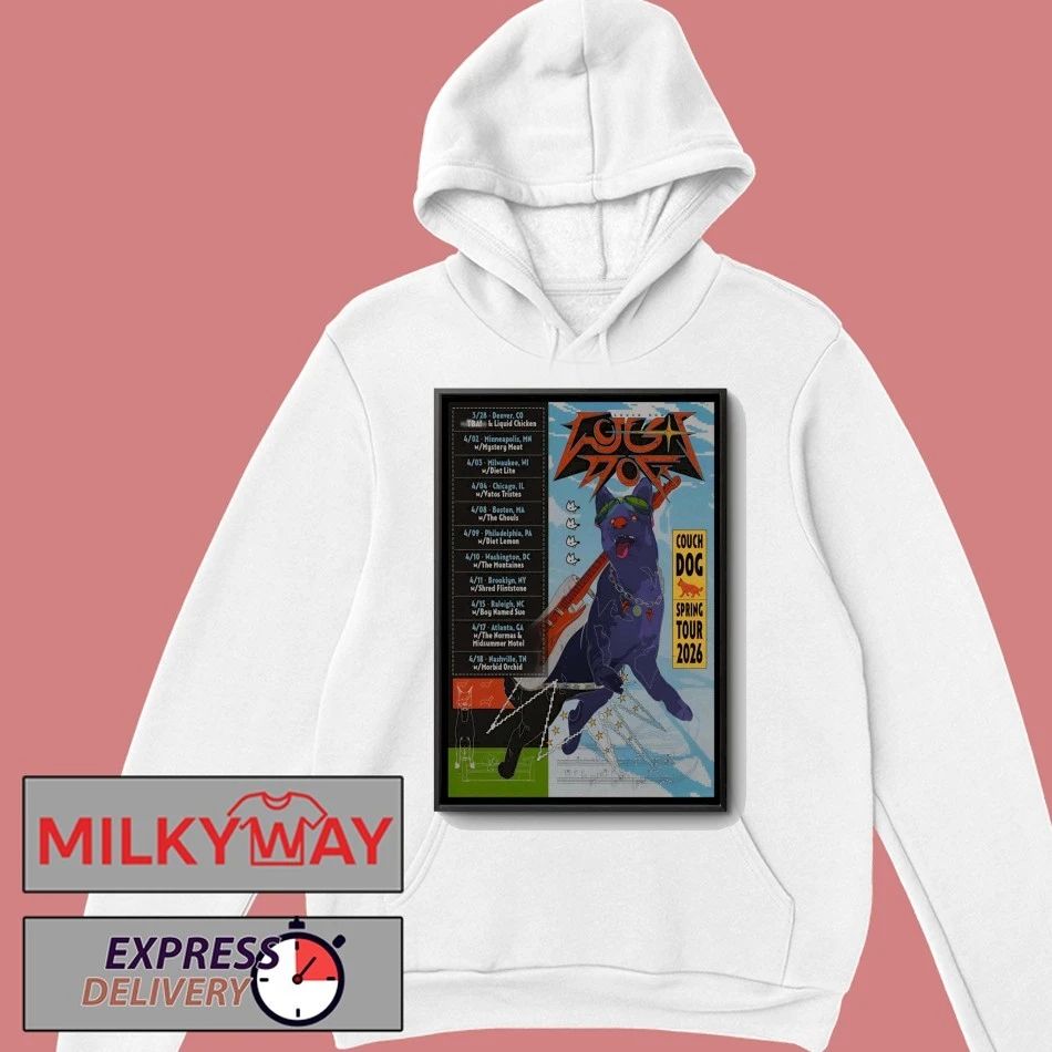 Couch Dog Spring 2026 Tour Poster shirt