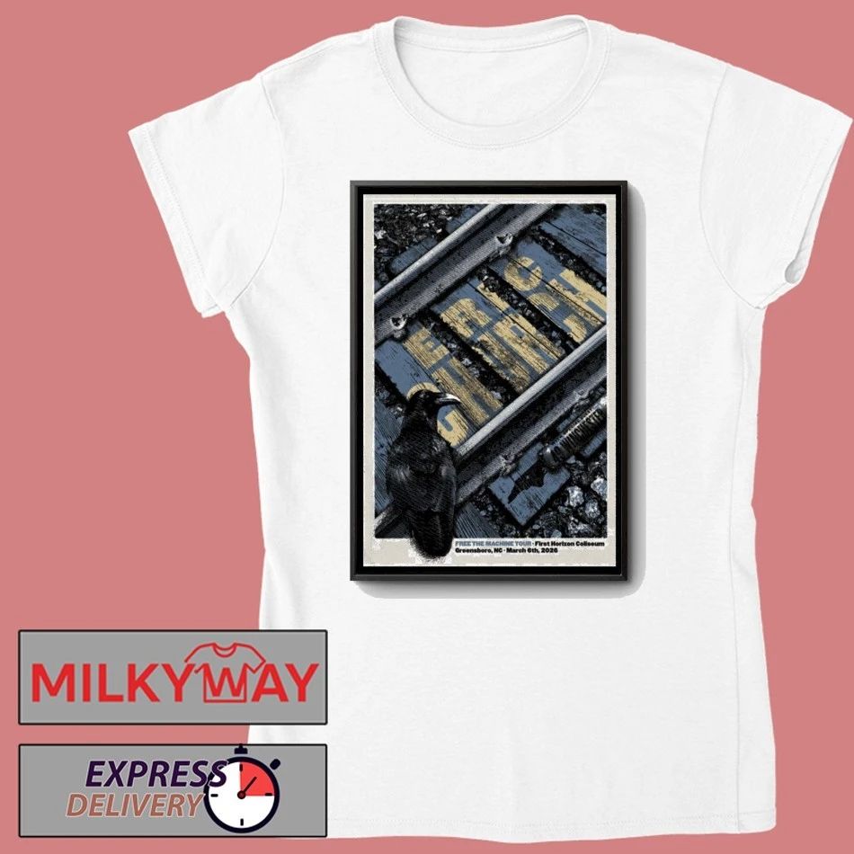Mar 6 2026 Eric Church Greensboro Poster shirt